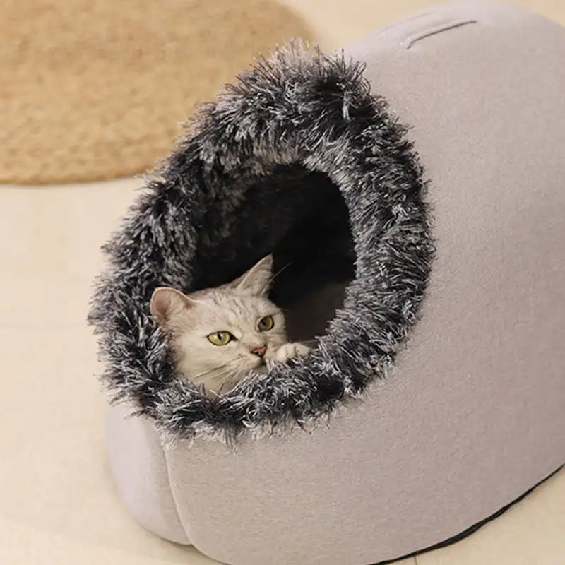 Zacht Kattenbed – Ultieme Warmte & Comfort